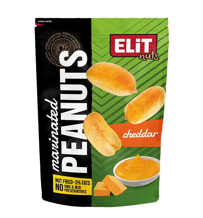 MARINATED PEANUTS - CHEDDAR