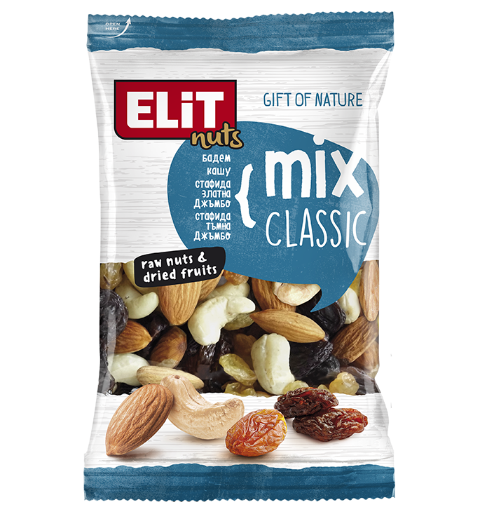 MIX RAW NUTS AND DRIED NUTS CLASSIC