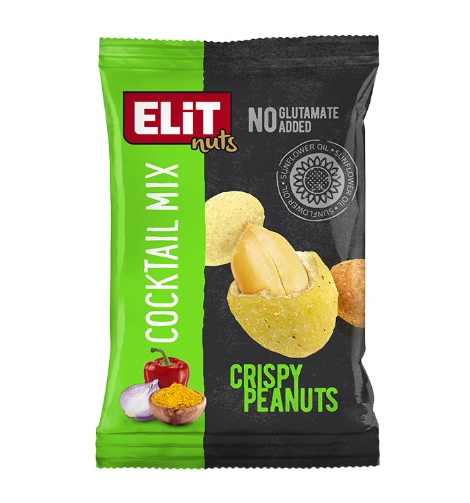 CRISPY COATED PEANUTS COCKTAIL MIX ELiT