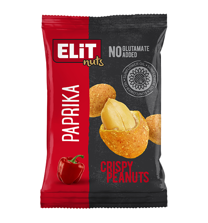 CRISPY COATED PEANUTS PAPRIKA ELiT