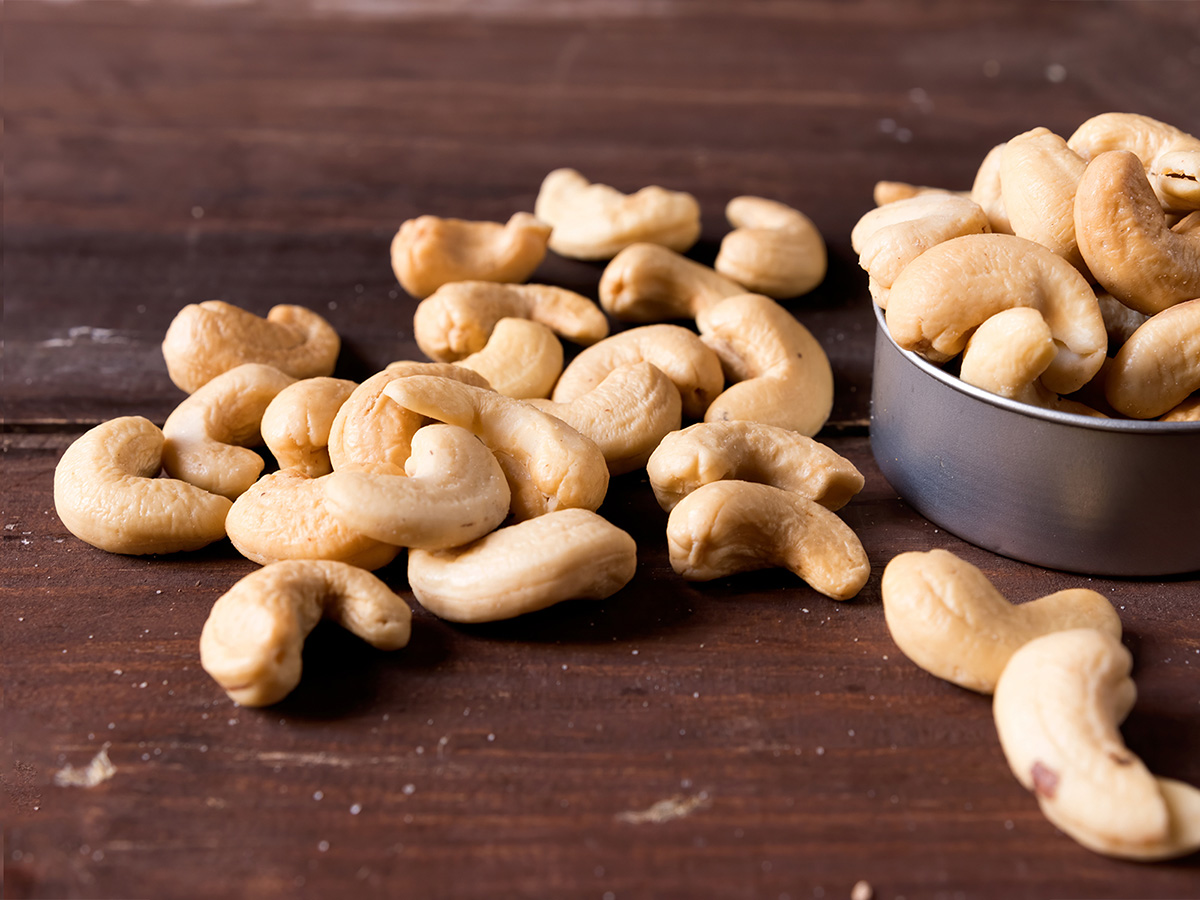 Which nuts lead the calorie rankings?