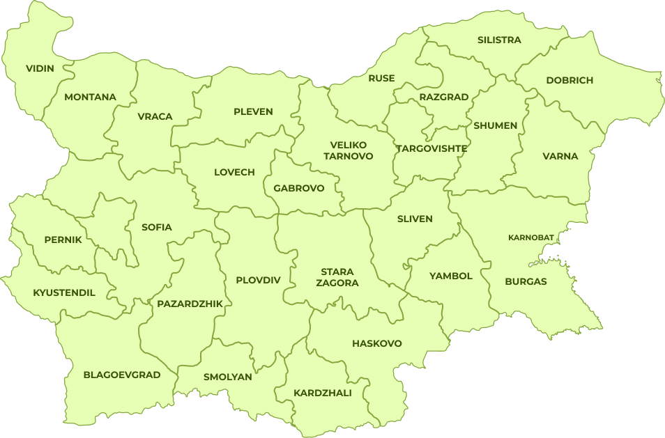 Bulgarian Markets Map
