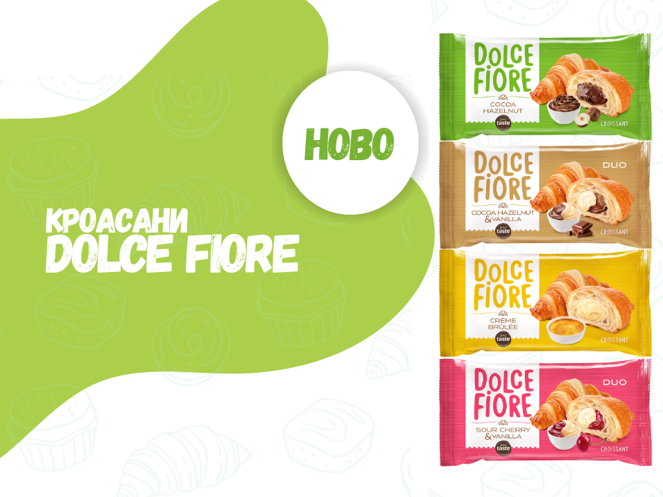 ELiT Foods представя новите кроасани Dolce Fiore – съвършенство във всяка хапка.