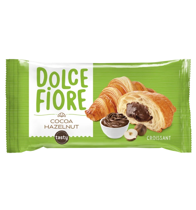 DOLCE FIORE CROISSANT FILLED WITH COCOA HAZELNUT CREAM