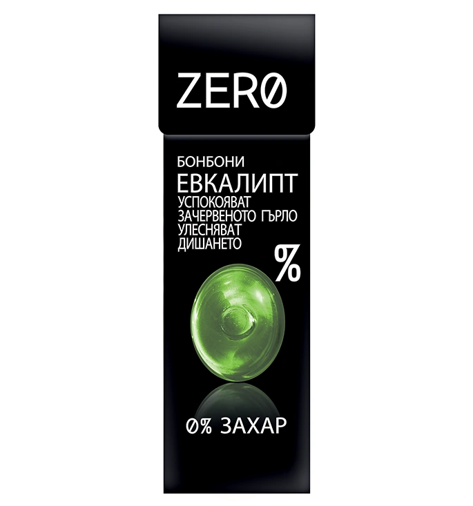 БОНБОНИ ZERO 0% ЗАХАР ЕВКАЛИПТ